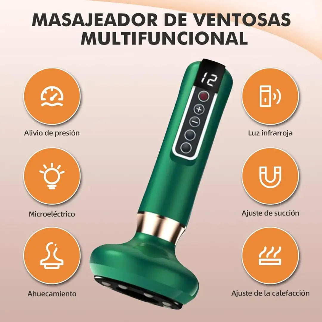 MASAJEADOR ELECTRICO CORPORAL VENTOSA CA